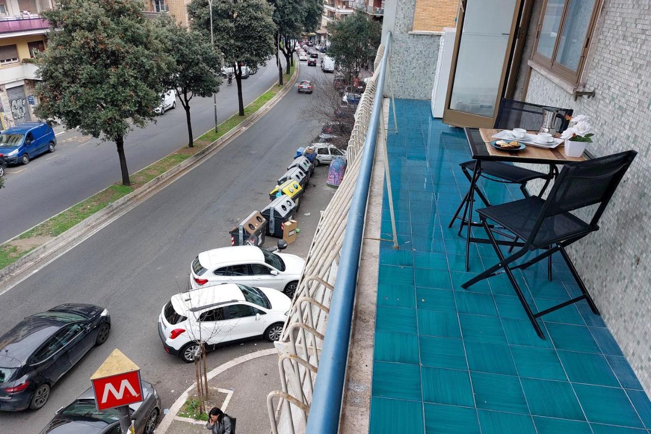 4Bnb - Cozy Albornoz Flat Рим Экстерьер фото