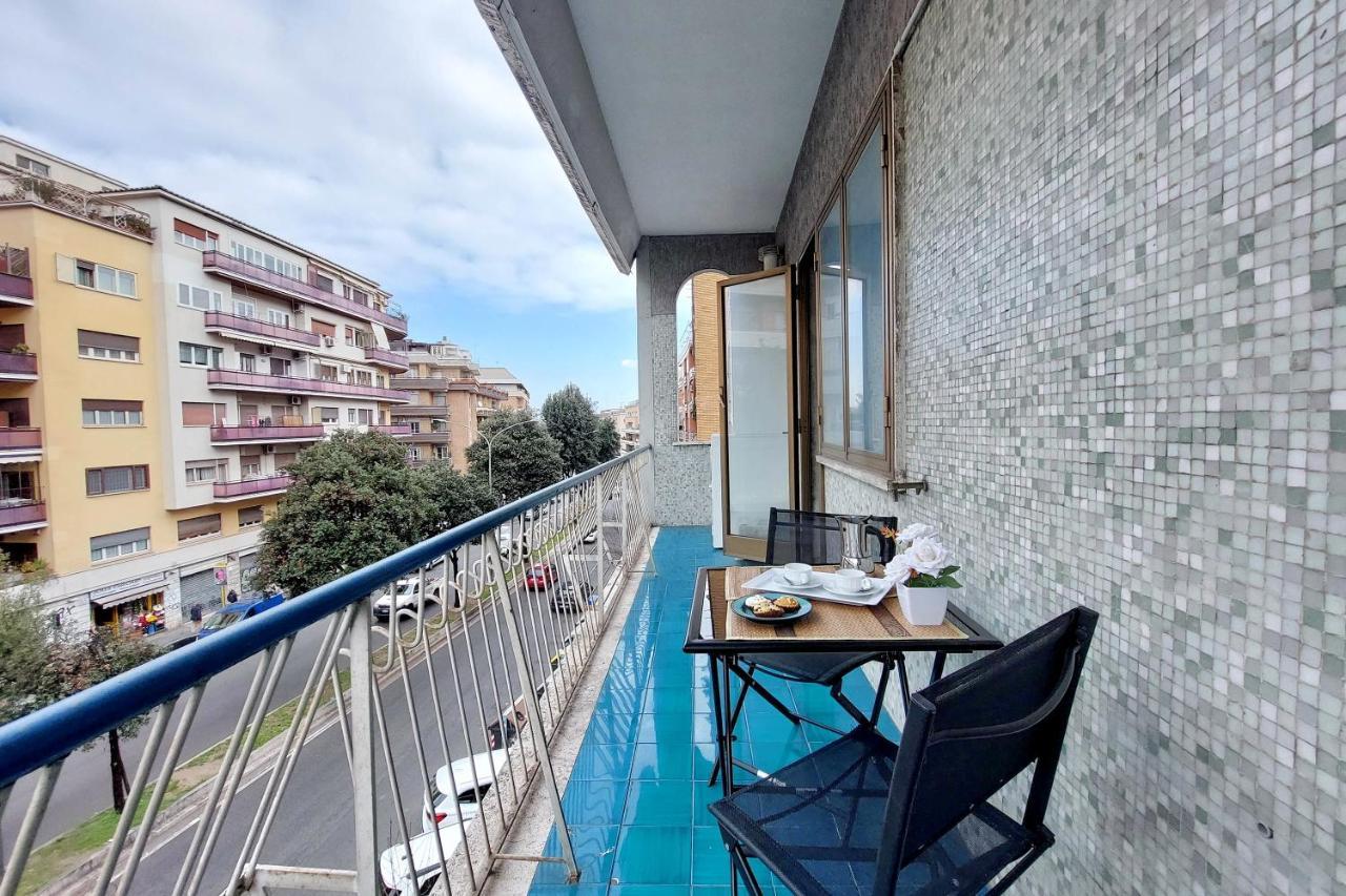 4Bnb - Cozy Albornoz Flat Рим Экстерьер фото