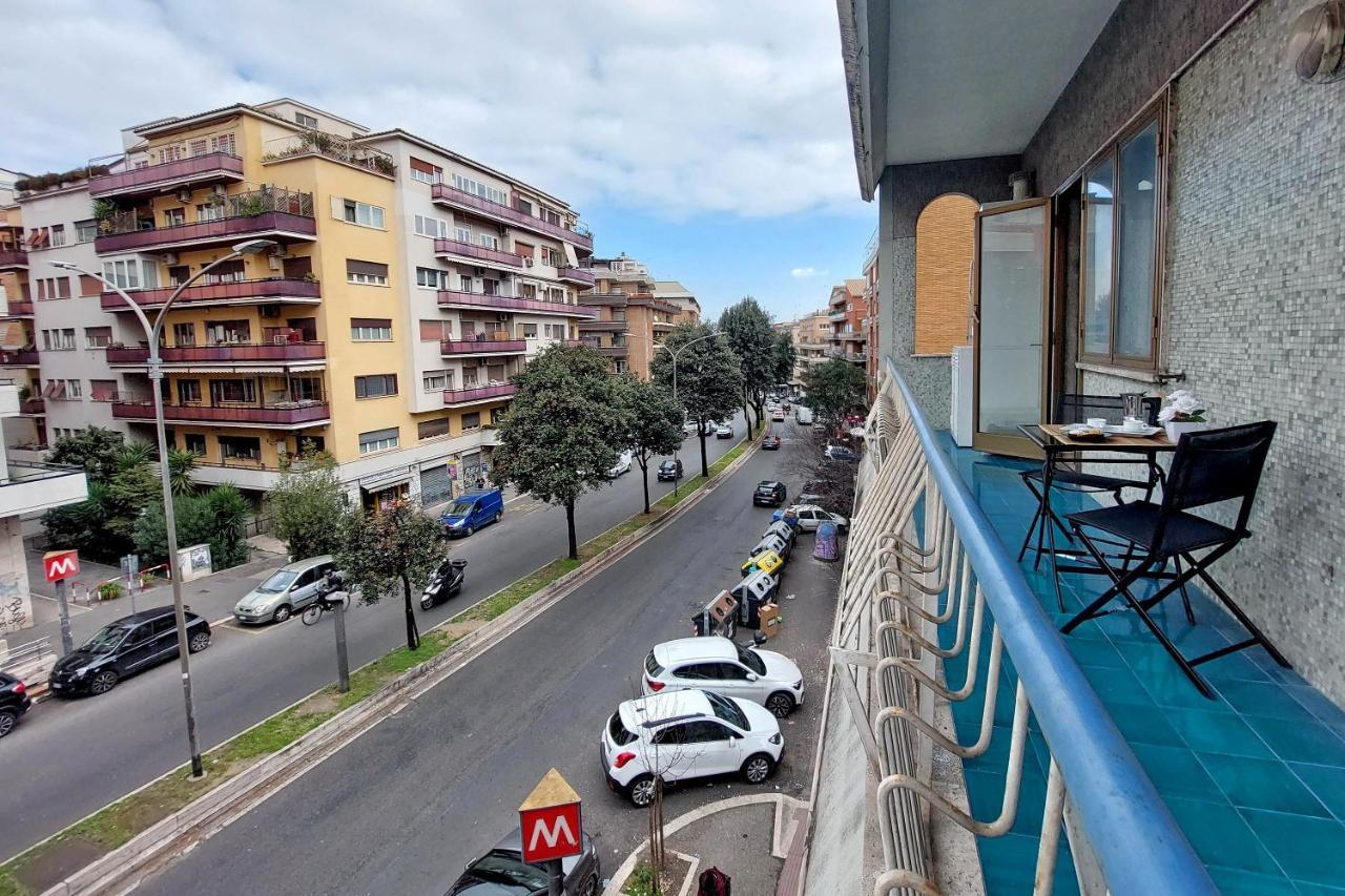 4Bnb - Cozy Albornoz Flat Рим Экстерьер фото