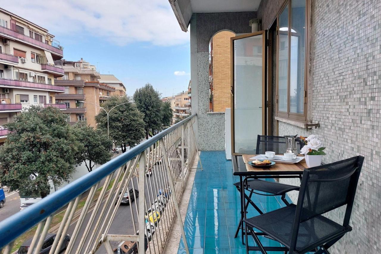 4Bnb - Cozy Albornoz Flat Рим Экстерьер фото