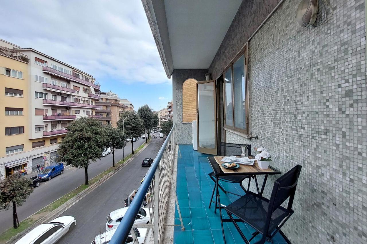 4Bnb - Cozy Albornoz Flat Рим Экстерьер фото