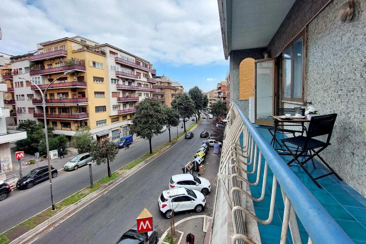 4Bnb - Cozy Albornoz Flat Рим Экстерьер фото