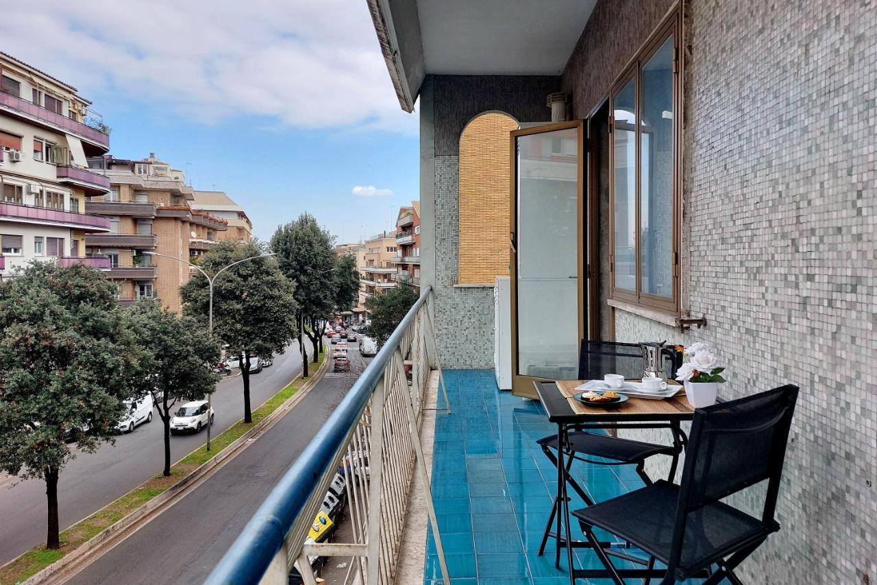 4Bnb - Cozy Albornoz Flat Рим Экстерьер фото