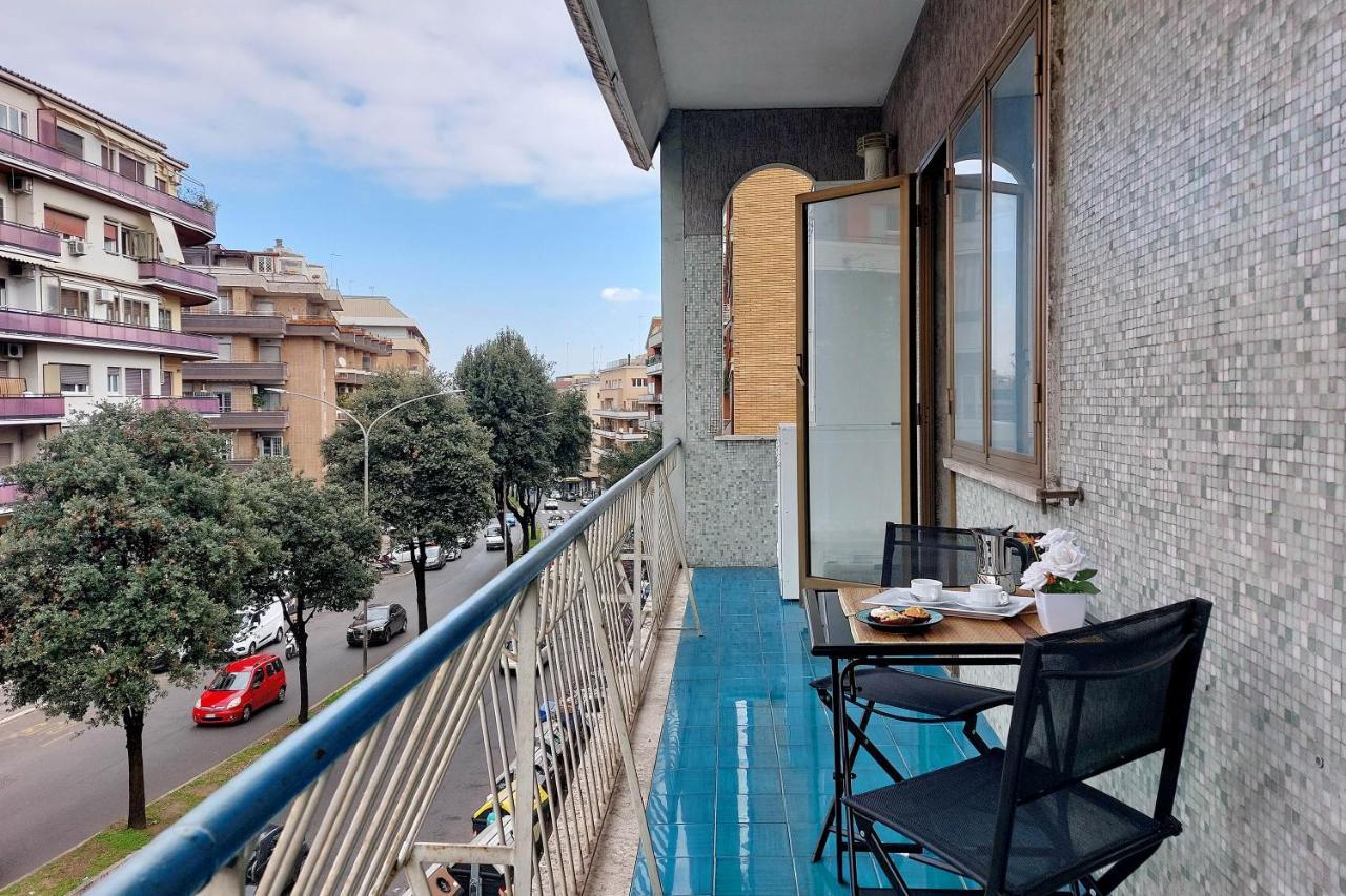 4Bnb - Cozy Albornoz Flat Рим Экстерьер фото