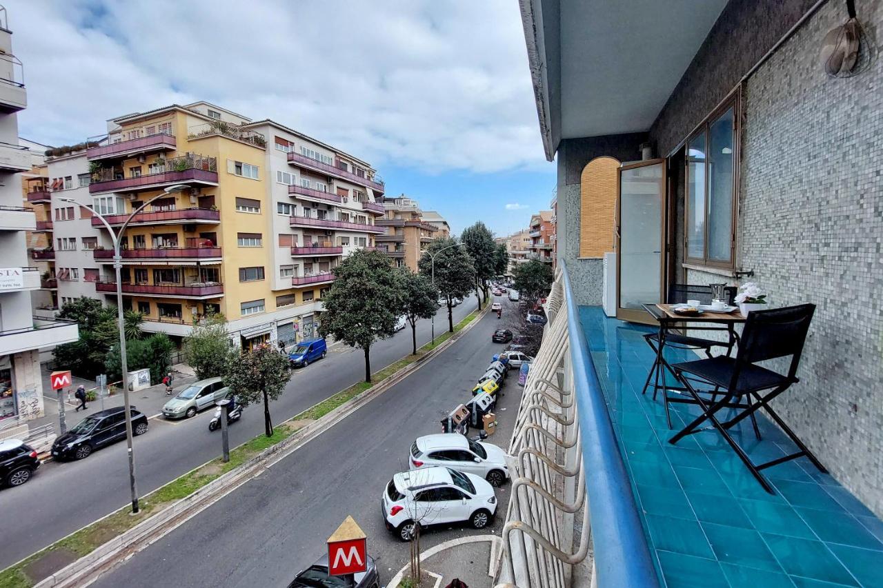 4Bnb - Cozy Albornoz Flat Рим Экстерьер фото