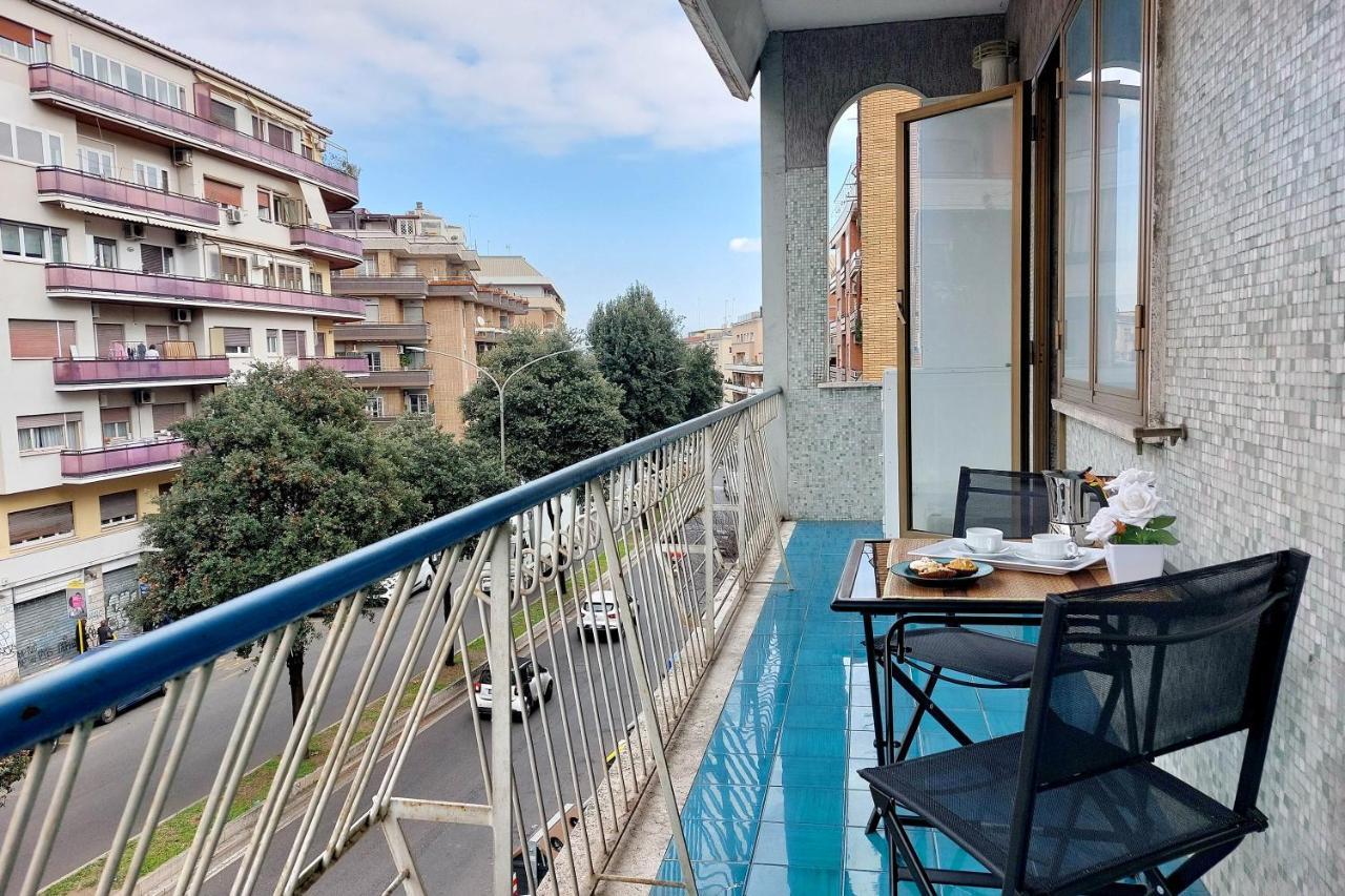 4Bnb - Cozy Albornoz Flat Рим Экстерьер фото